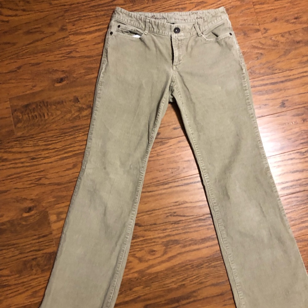 Eddie Bauer khaki corduroys
